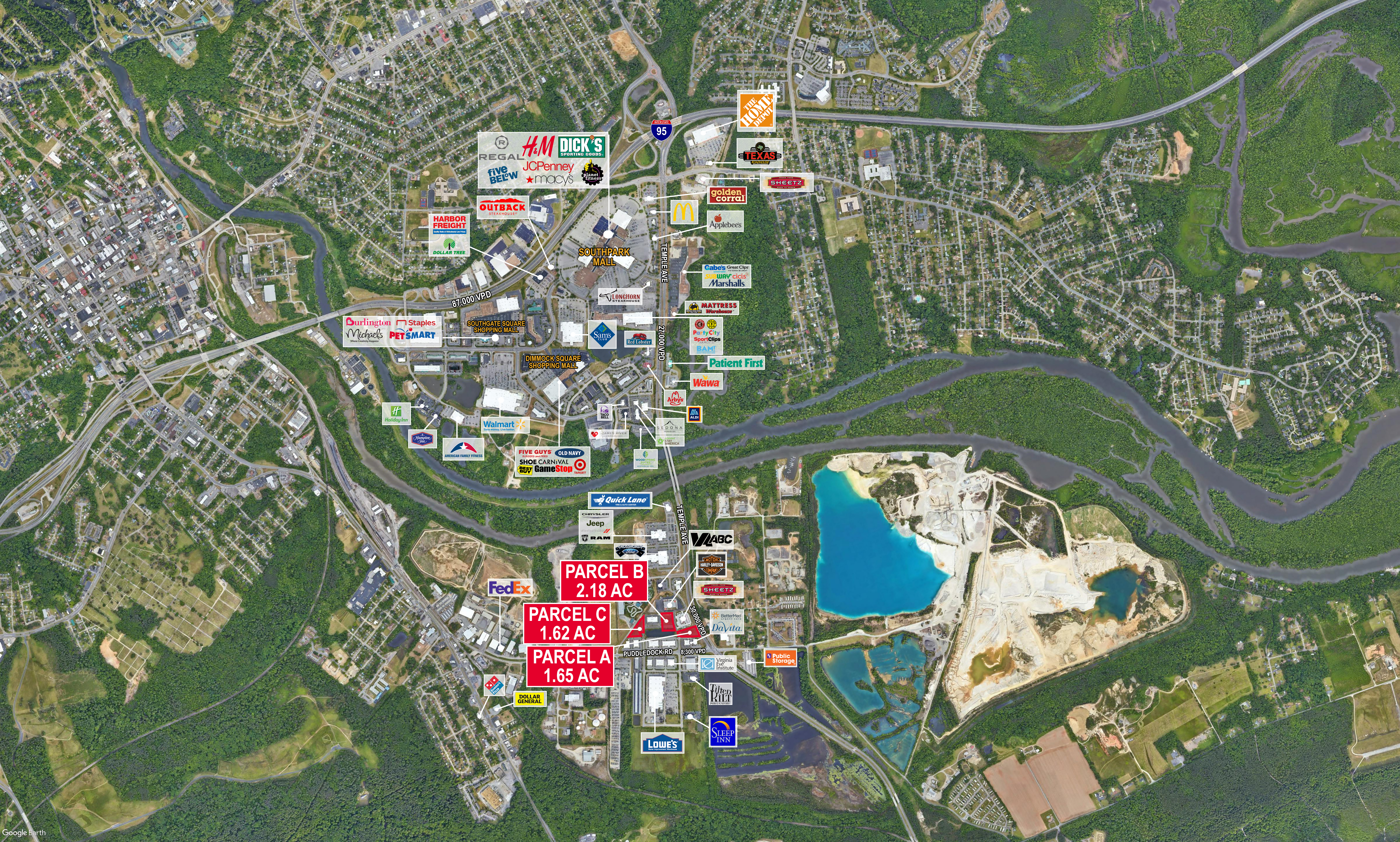Temple Ave & Puddledock Road image