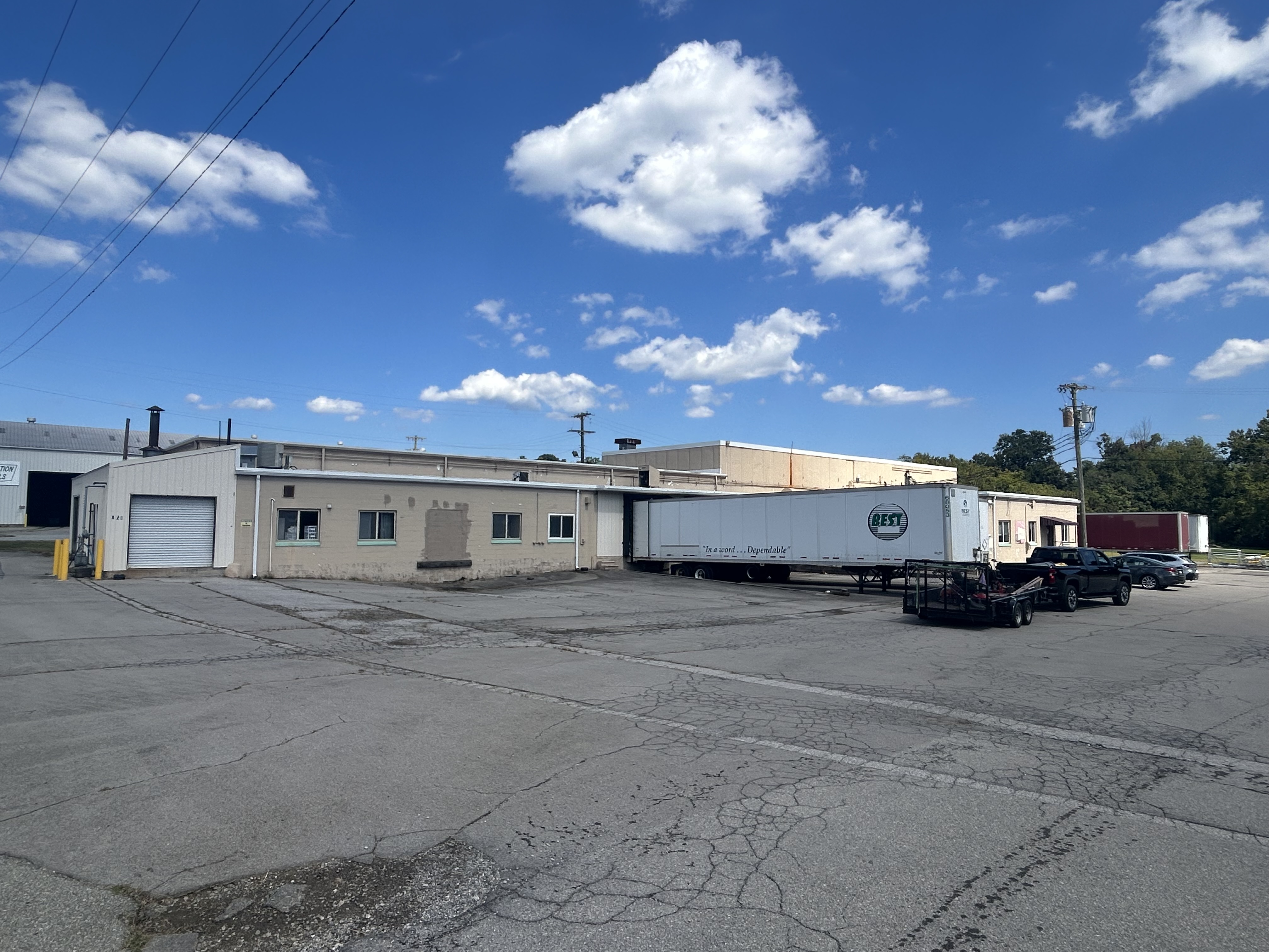 Industrial Facility with Large Yard image